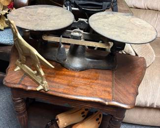 Cast Iron Balance Scale 