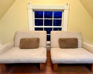 Pair Modular Loveseats