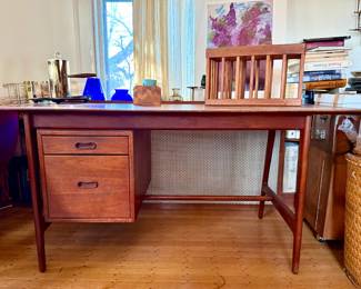 Teak Danish Modern Desk 