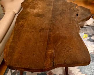 Nakashima-Style Wood Slab Table