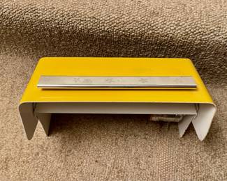 70s Yellow Metal Light