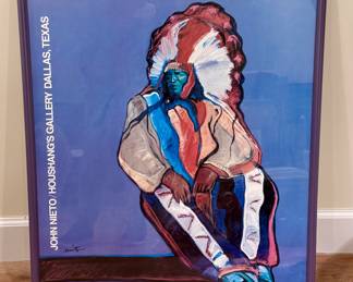 Signed Nieto Gallery Poster