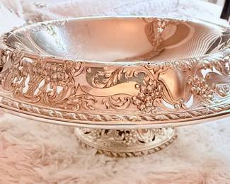 Ornate Victorian Sterling Bowls (2)