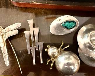 Sterling Brooches