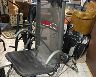 . .     . exercise chair