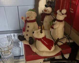 . . . vintage Christmas snowmen