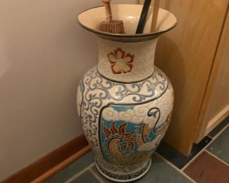 . . . large floor vase