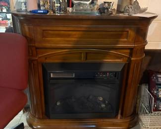 . . . nice electric fireplace