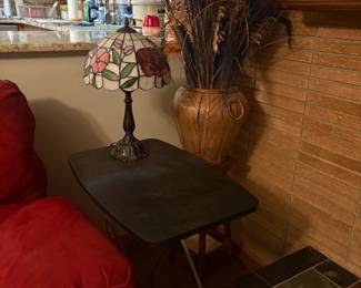 . . . stained glass lamp