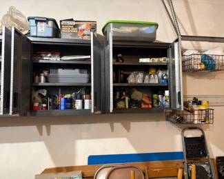 . . . cabinets are stuffed