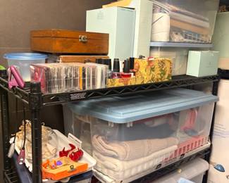 . . . tons of stuff to go through