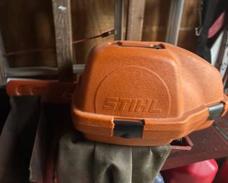 . . . Stihl chain saw
