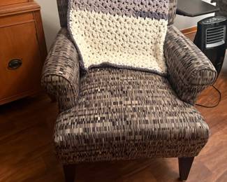 . . . upholstered accent chair