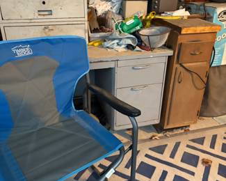 . . . chair and more tool cabinets