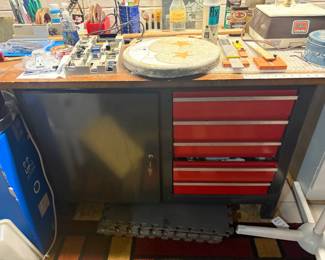 . . . Craftsman tool cabinet