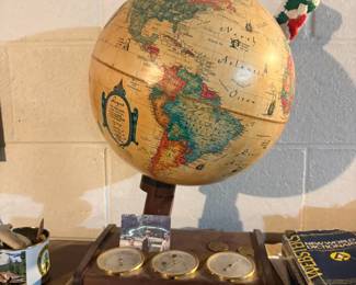 . . . vintage globe