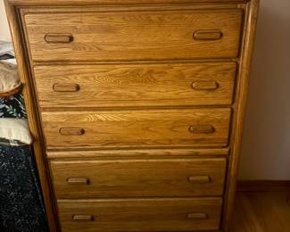 . . . with matching chest of drawers