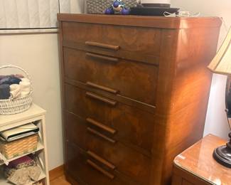 . . . and matching dresser