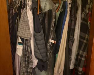 . . . more men's flannels