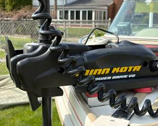 w/Minn Kota trolling motor
