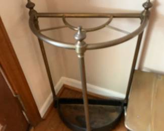 #59	Brass Umbrella Stand - 15x8x24	 $100.00 