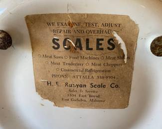 #174	Dayton Money weight scale 	 $125.00 