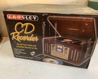 #182	Crosley Cd recorder in box	 $100.00 