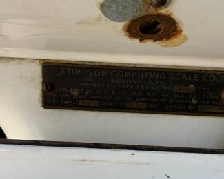 #174	Dayton Money weight scale 	 $125.00 