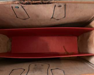 #99	1940s Medical Bag Alligator Look Doctor Bag	 $125.00 