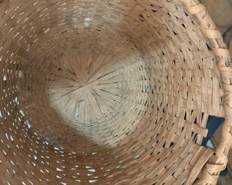 #197	large vintage basket 24x18	 $75.00 