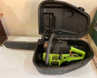 #178	POULAN 215o chain saw with case	 $50.00 
