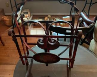 #47	Metal Magazine Stand - 11x8x18	 $30.00 