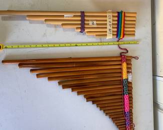 #192	 set of 2 bamboo flutes	 $24.00 