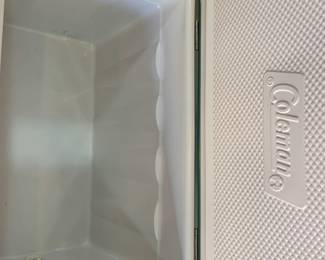 #181	Coleman cooler green	 $35.00 