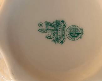 #332	Misc. Belleek Bisque Pieces - Green Labels - no Shamrock - 8 pieces	 $75.00 