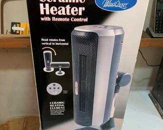 #196	Oscillating ceramic heater in box	 $35.00 