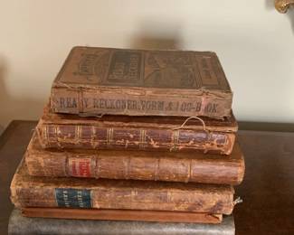 #98	Set of 6 Antique Books	 $20.00 