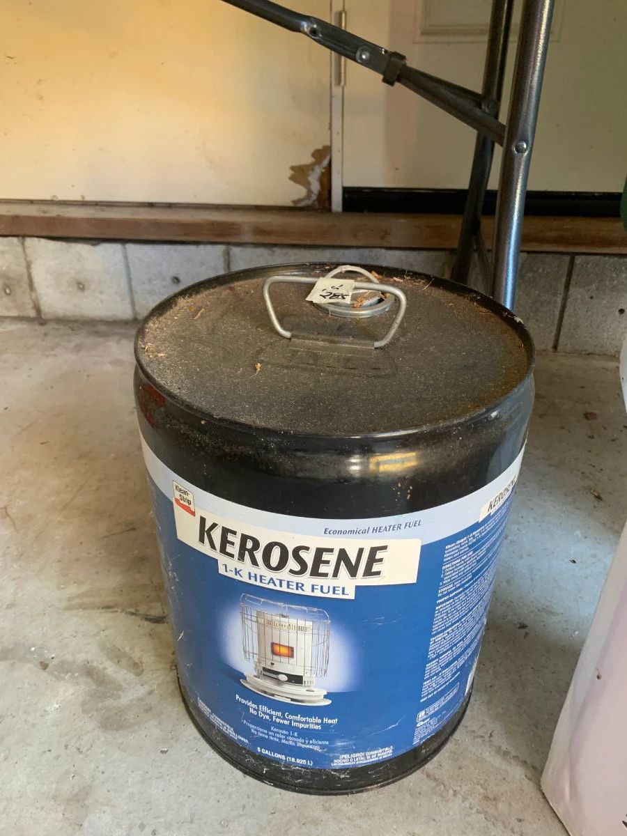 #285	Kerosene 5 Gallon Can Full	 $35.00 