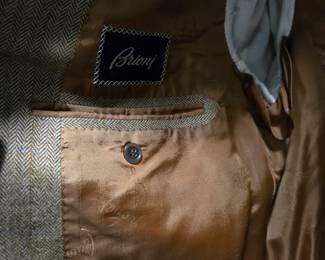 Brioni clothing. many jackets