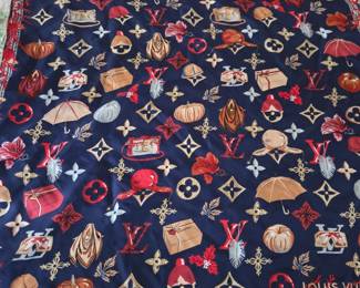 Louis Vuitton silk scarf