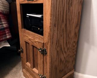 Contemporary ice box cabinet 