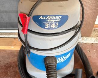 Small garage vac 