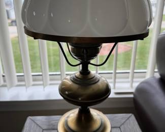 Small brass lamp 