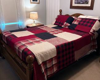 Cannonball style bed set 