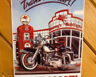 Ande Rooney motorcycle sign 