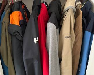 Assorted jackets
