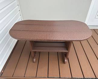 Small patio table 