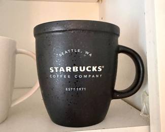 Starbucks Seattle Matte Black Mug
