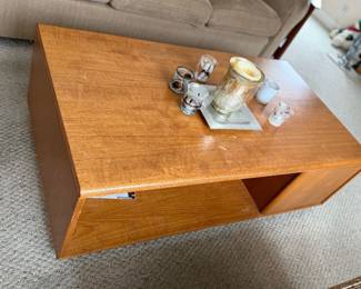 MCM Coffee Table with cabinet door on each side