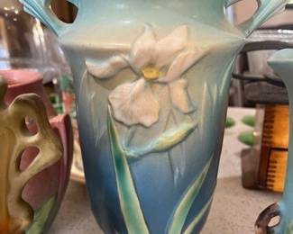Roseville "Iris" vase